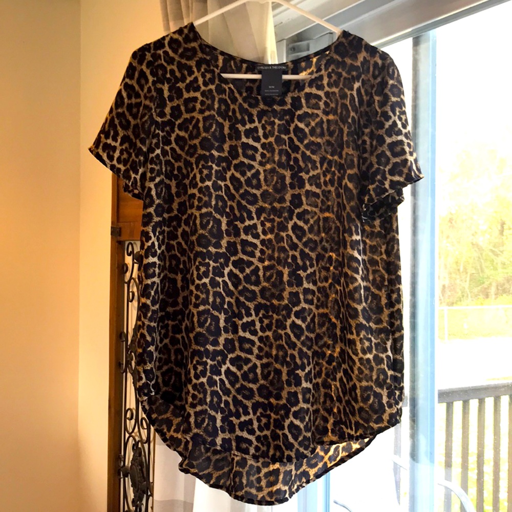 Leopard blouse